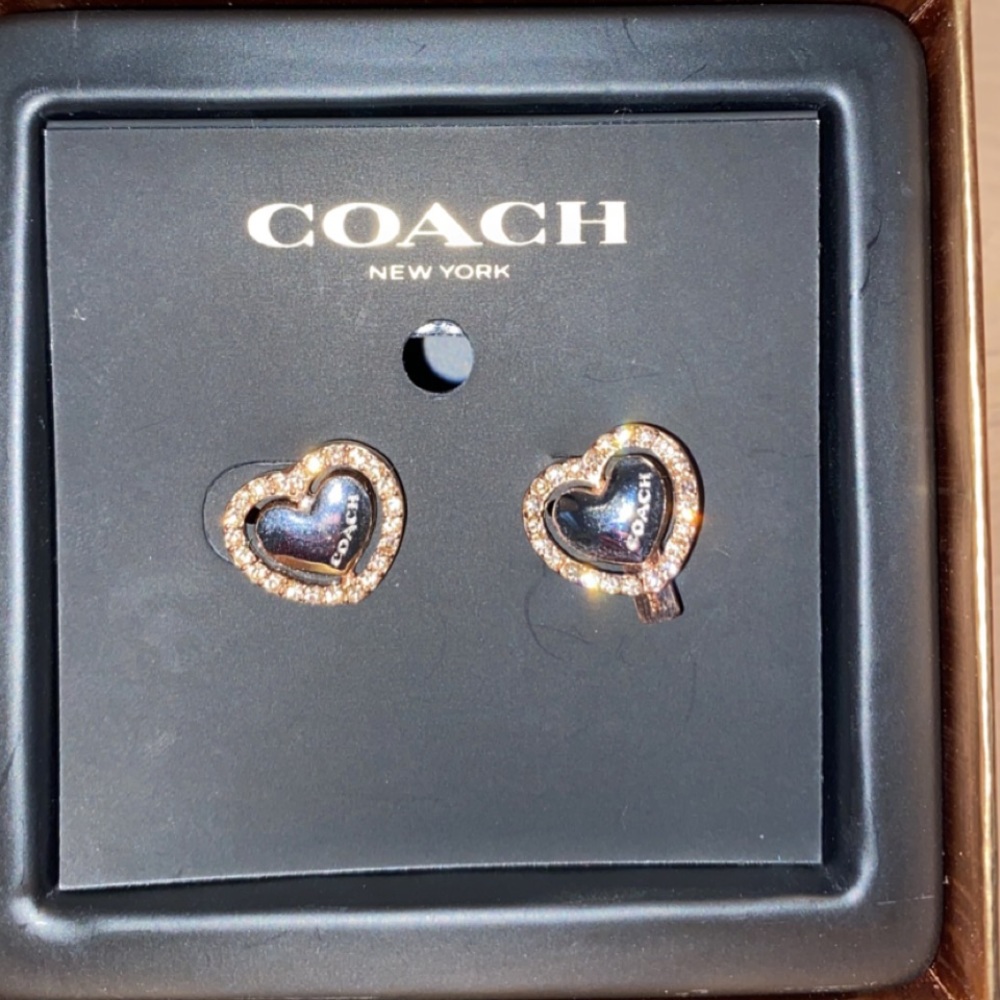 COACH earrings!!